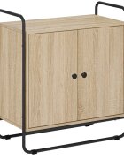 vidaXL Бюфет Дъб сонома 68 x 35 x 75 cm Обработено дърво