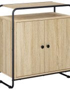 vidaXL Бюфет Дъб сонома 68 x 35 x 75 cm Обработено дърво