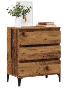 vidaXL Бюфет Old Wood 60x35x70 cm Инженерна дървесина