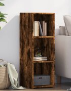 vidaXL Бюфет опушен дъб 30x41x93 см инженерно дърво