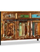 vidaXL Бюфет регенерирано дърво масив 120x35x76 cм