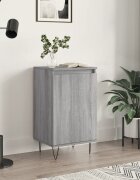 vidaXL Бюфет сив сонома 40x35x70 см инженерно дърво