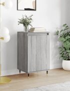 vidaXL Бюфет сив сонома 40x35x70 см инженерно дърво