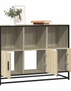 vidaXL Бюфет Сонома Дъб 100x35x76 cm Инженерна дървесина