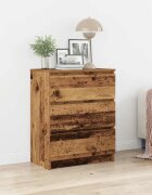 vidaXL Бюфет старо дърво 60x35x76 см инженерно дърво