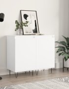 vidaXL Бюфети 2 бр бели 40x35x70 см инженерно дърво