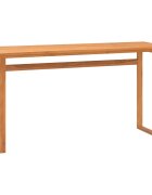 vidaXL Бюро 120x45x75 см тиково дърво масив