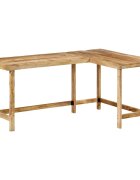 vidaXL Бюро 165x110x75 см мангово дърво масив