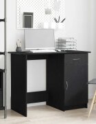 vidaXL Бюро Черния дъб Инженерна дървесина 100 x 50 x 76 см