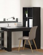 vidaXL Бюро Черния дъб Инженерна дървесина 122 x 67 x 145 см