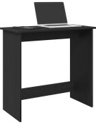 vidaXL Бюро черно 80x40x75 см ПДЧ