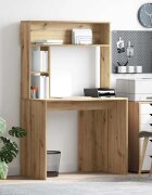 vidaXL Бюро Дъб 91 x 50 x 149 см Инженерна дървесина