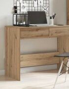 vidaXL Бюро дъб артизан 101x50x765 см инженерно дърво