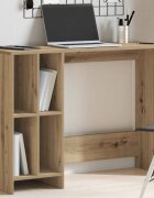 vidaXL Бюро дъб артизан 1025x35x75 см инженерно дърво
