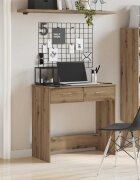vidaXL Бюро дъб артизан 80x40x75 см инженерно дърво