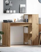 vidaXL Бюро Дъб Инженерна дървесина 108 x 55 x 103.5 см