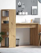 vidaXL Бюро Дъб Инженерна дървесина 113 x 54 x 120 см