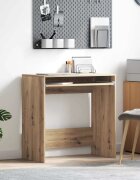 vidaXL Бюро Дъб Инженерна дървесина 77.5 x 43 x 79 см