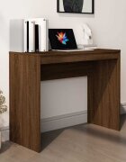 vidaXL Бюро кафяв дъб 90x40x72 см инженерно дърво