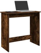 vidaXL Бюро опушен дъб 80x40x75 см инженерно дърво