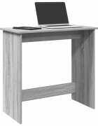 vidaXL Бюро сив сонома 80x40x75 см инженерно дърво
