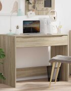 vidaXL Бюро Сонома дъб 100 x 50 x 78 см Инженерен дървен материал