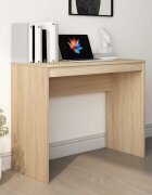 vidaXL Бюро сонома дъб 90x40x72 см инженерно дърво