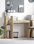 vidaXL Бюро Сонома дъб Инженерна дървесина 100 x 40 x 90 cm