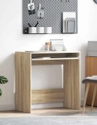 vidaXL Бюро Сонома дъб Инженерна дървесина 77.5 x 43 x 79 см