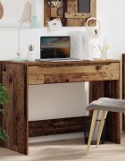 vidaXL Бюро Старо дърво 100 x 50 x 78 см Инженерен дървен материал