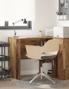 vidaXL Бюро Старо дърво Инженерна дървесина 102 x 50 x 75 см