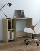 vidaXL Бюро за лаптоп дъб сонома 1025x35x75 см инженерно дърво