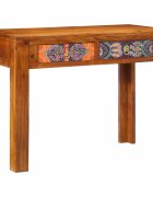 vidaXL Бюро за писане Кафяво 100 x 50 x 75 cm