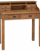 vidaXL Бюро за писане Натурално 895 x 495 x 100 см