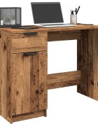 vidaXL Бюрото от старо дърво 100x50x75 cm Инженерна дървесина