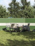 vidaXL Camping Windbreak Green 490x123 cm Водоустойчив