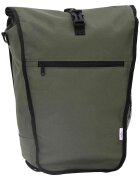 vidaXL Чанта за велосипед Маслинено 34 x 16 x 59 см Полиестер