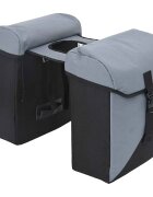 vidaXL Чанта за велосипед Сив и черен 315 x 155 x 40 см Полиестер