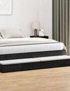 vidaXL Чекмеджета за легло с чекмедже Черния дъб 180 x 365 x 165 см