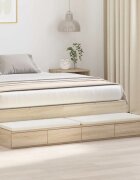 vidaXL Чекмеджета за легло Сонома дъб 150 x 365 x 165 см