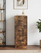 vidaXL Чекмеджетен шкаф 33 x 345 x 87 см Инженерна дървесина