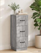 vidaXL Чекмеджетен шкаф 33 x 345 x 87 см Инженерна дървесина