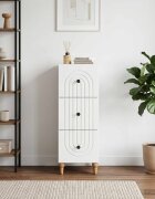 vidaXL Чекмеджетен шкаф 33 x 345 x 90 см Инженерна дървесина