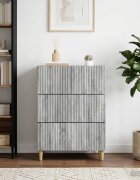 vidaXL Чекмеджетен шкаф 66 x 345 x 90 см Инженерна дървесина