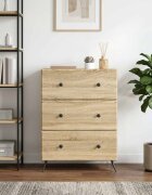 vidaXL Чекмеджетен шкаф 66 x 345 x 90 см Инженерна дървесина