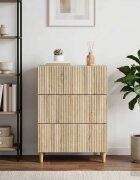 vidaXL Чекмеджетен шкаф 66 x 345 x 90 см Инженерна дървесина
