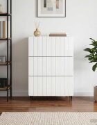 vidaXL Чекмеджетен шкаф 66 x 345 x 92 см Инженерна дървесина