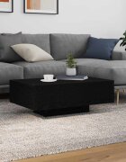 vidaXL Черен дъб 85 x 55 x 31 cm Инженерна дървесина