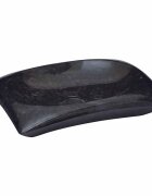 vidaXL Черна мивка 50x35x10 см мрамор