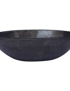 vidaXL Черна мивка 53x40x15 см мрамор